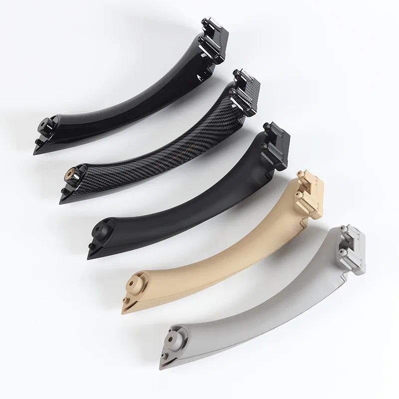 E90 Left Right Interior Passenger Door Pull Handle with Handle Cover Trim for BMW 3 Series E90 E91 E