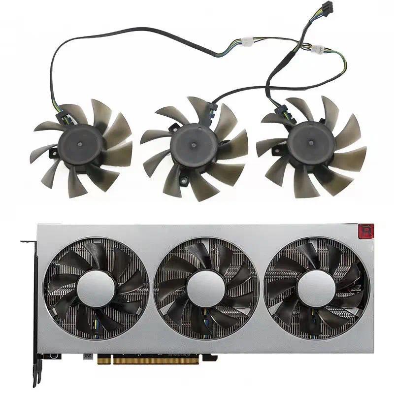 75MM FD8015H12S RadeonVII Replace Cooler Fan For AMD XFX/Sapphire/PowerColor/MSI/Gigabyte Radeon VII