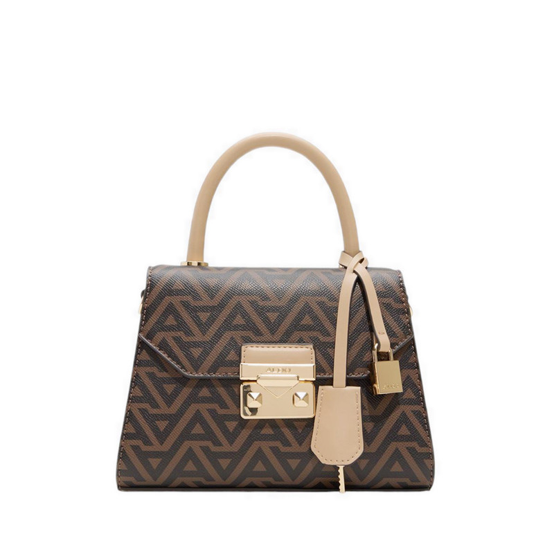 ALDO ORIGINAL STORE 100% - Crellita Women's Top Handle Bag - Brown