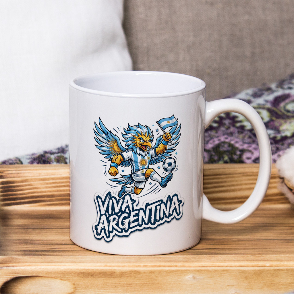 Mug Gelas  Karakter Maskot Negara Piala Dunia