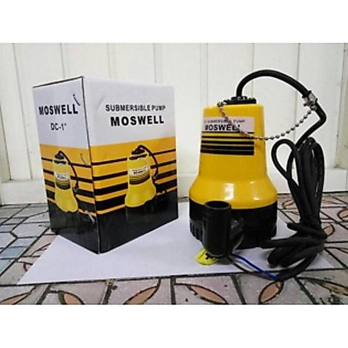 POMPA AIR CELUP DC MOSWELL 1"  POMPA CELUP ARUS DC 12 VOLT V