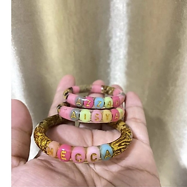 Gelang Kariango full obat pakai benang emas, semua ukuran lengkap
