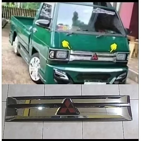 gril l300 depan euro 4 pnp terbaru chrome bisa dirombak l300 lama terbaru original