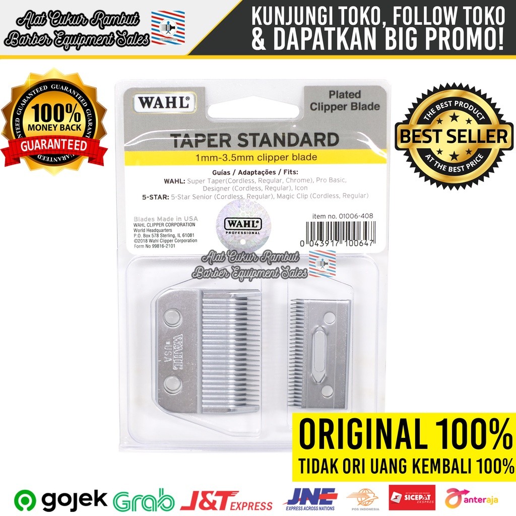 Mata Pisau Wahl Super Taper Original Blade Wahl Super Taper Original