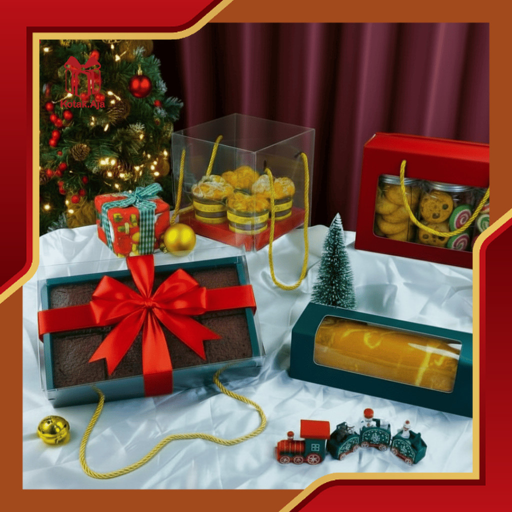 Box Kue Natal / Kotak Kue Natal / Box Hampers Natal / Kotak Hampers Natal / Box Natal / Kotak Natal