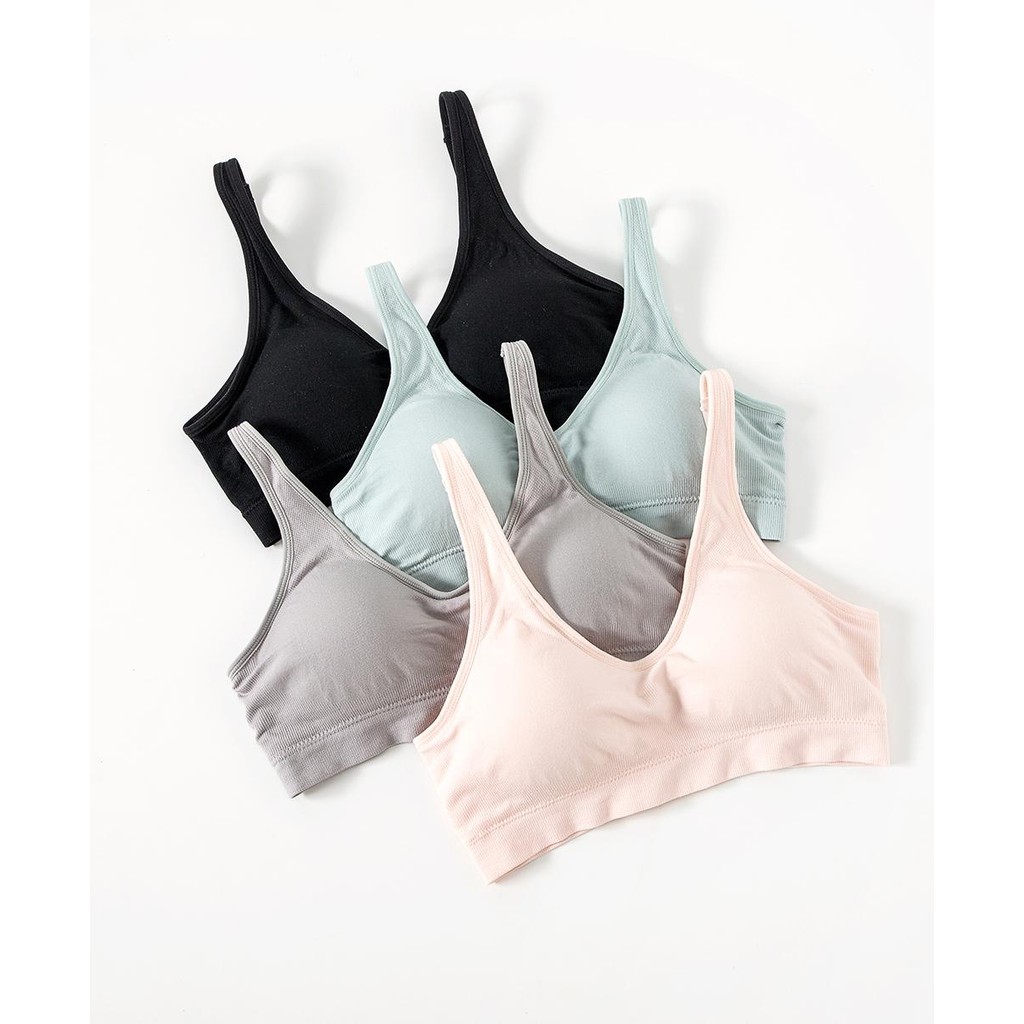 Berkualitas Young Hearts Bra Real Comfy Vest Y23-20217V, Bahan Modal Lembut, Ukuran M-XL