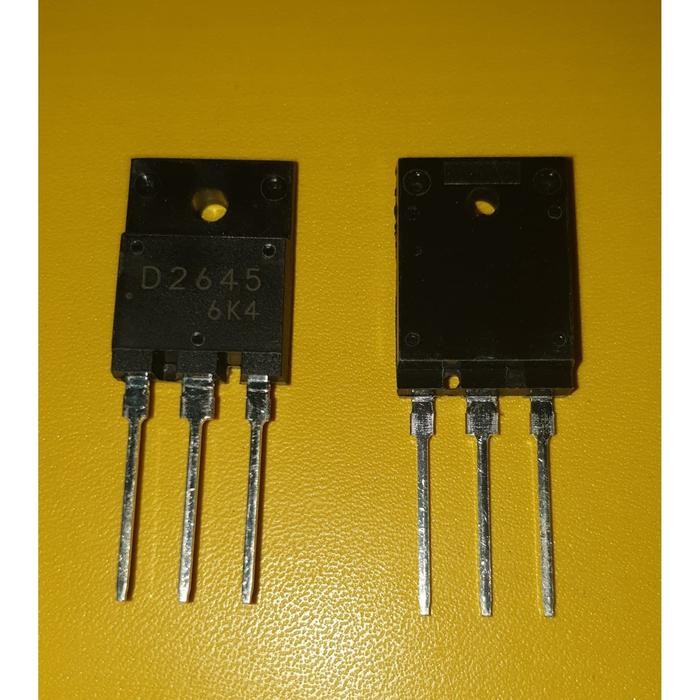sPaRePaRt Transistor D2645 Color TV Horizontal Deflection Output 1500V 25A 80W