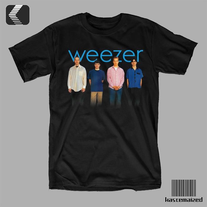 (COD) Kaos Band Weezer - Blue Album