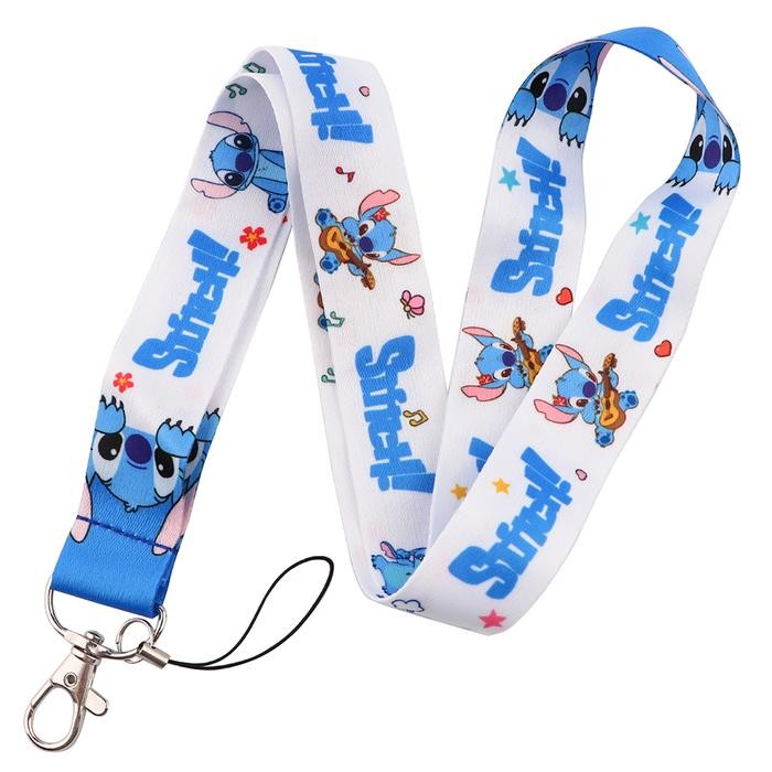 

READY Stitch Tali Gantungan ID Card Name Lanyard