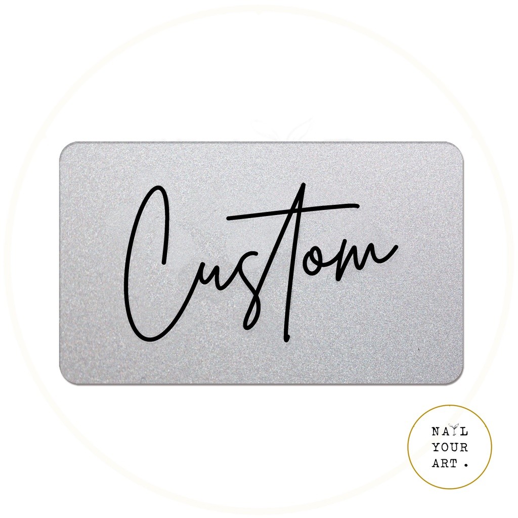 

CUSTOM SIGN AKRILIK CAFE ATAU RUMAH - TULISAN DAN WARNA - 30 x 20 CM