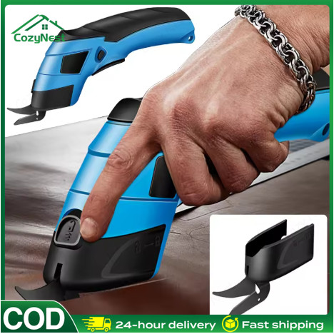 

Potong Kain Elektrik / Electric Fabric Scissor Auto Cutter / Gunting Elektrik Pemotong Kain