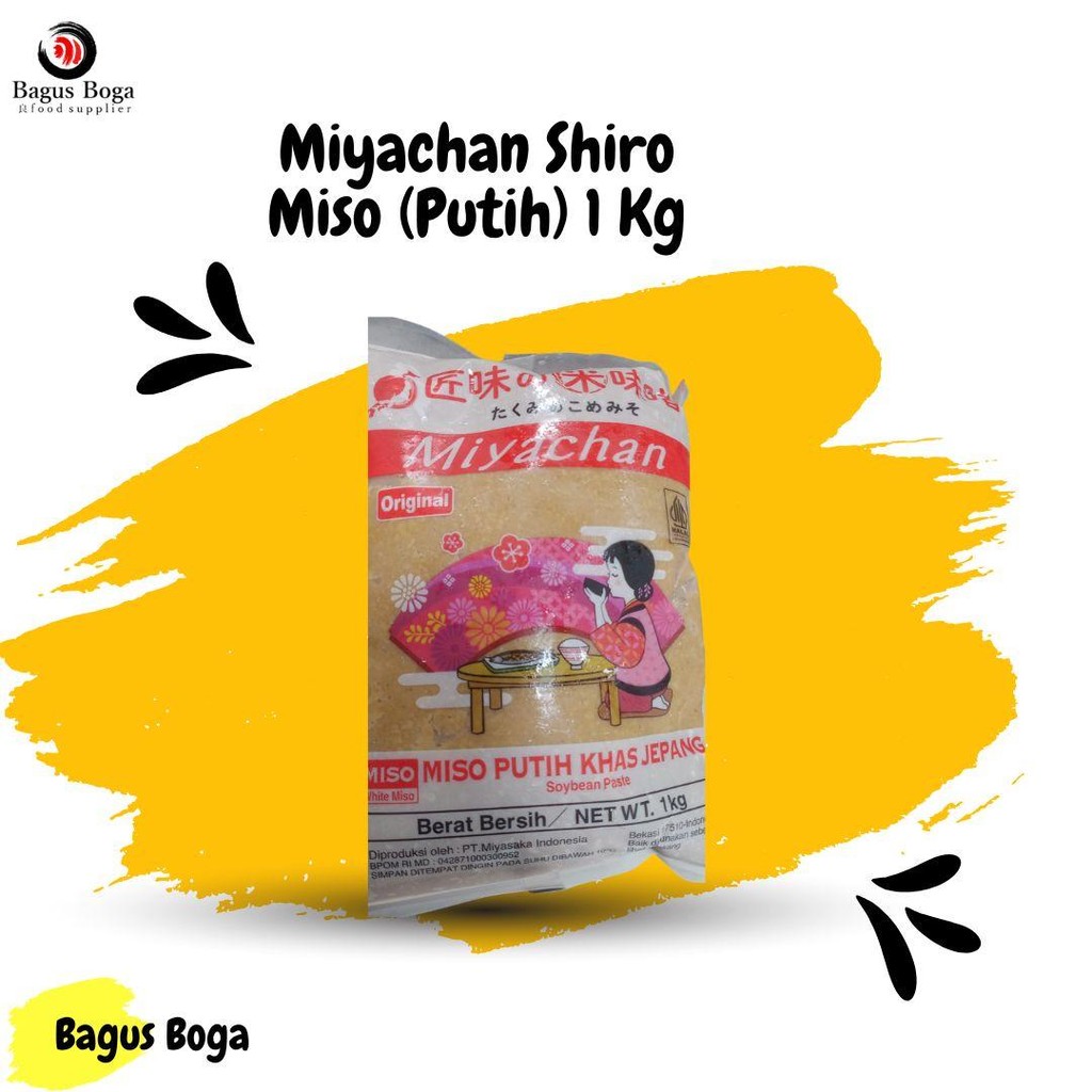 

Miyachan Shiro Miso Putih ukuran 1 kg