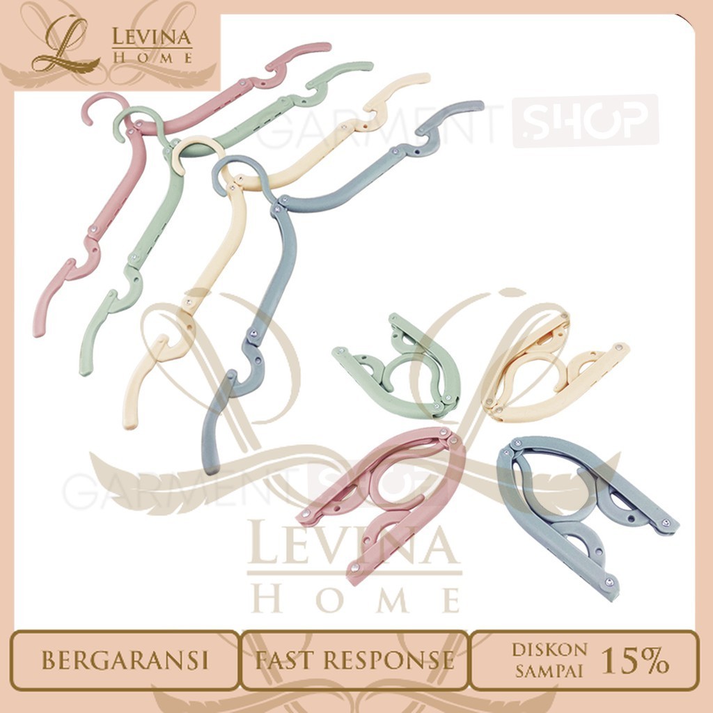 Hanger Baju Kaos Kaki Lipat Portable Gantungan Baju Traveling Tebal Murah – Levina Home