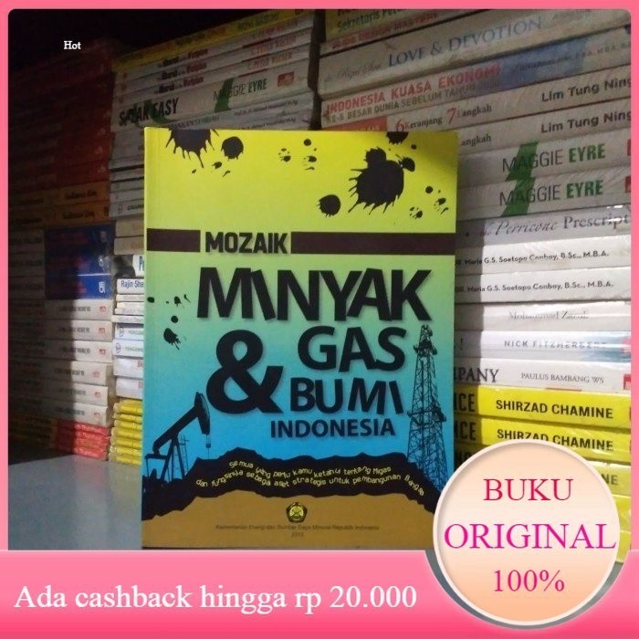 Buku MOZAIK MINYAK GAS & BUMI INDONESIA  Original Bekas