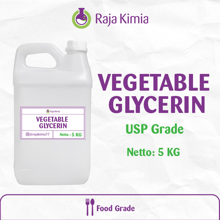 

Vegetable Glycerin / Gliserin / Gliserol Pharmaceutical Grade - 5 KG