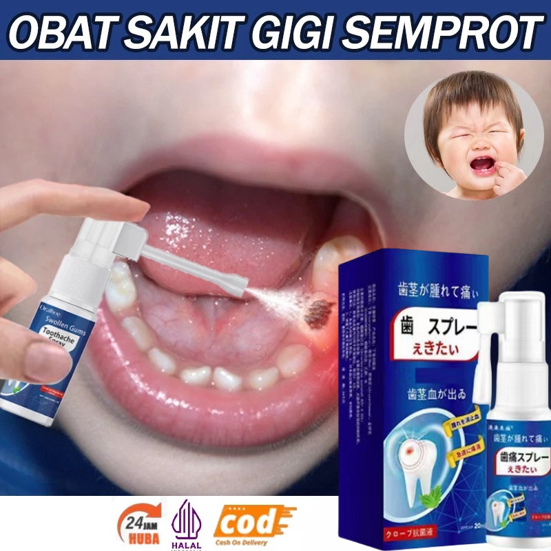 Semprotan Pereda Nyeri Sakit Gigi Pereda Sakit Gigi Pereda Nyeri Cepat Perawatan Mulut Pereda Cacing