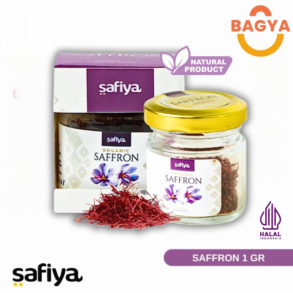 

Safiya Saffron Super Negin 1 Gram Bunga Safron Grade A