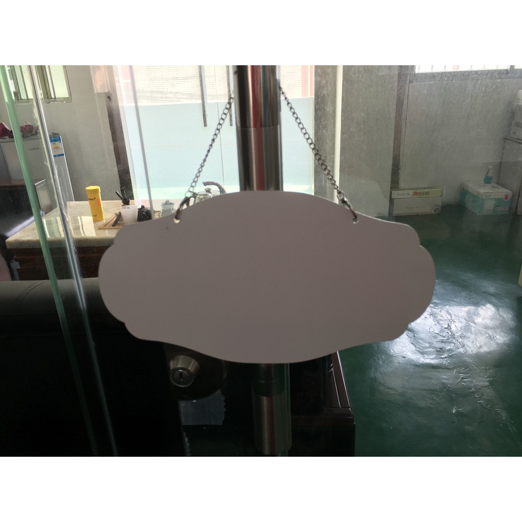 

5SETS Blank Sublimation Metal door Plate Tags DIY Printing Sublimation Ink Transfer paper White Both sides Printable