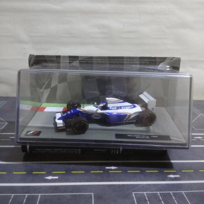 promo DIECAST F1 WILLIAMS FW16 1994 DEMON HILL SKALA 43 BY ALTAYA