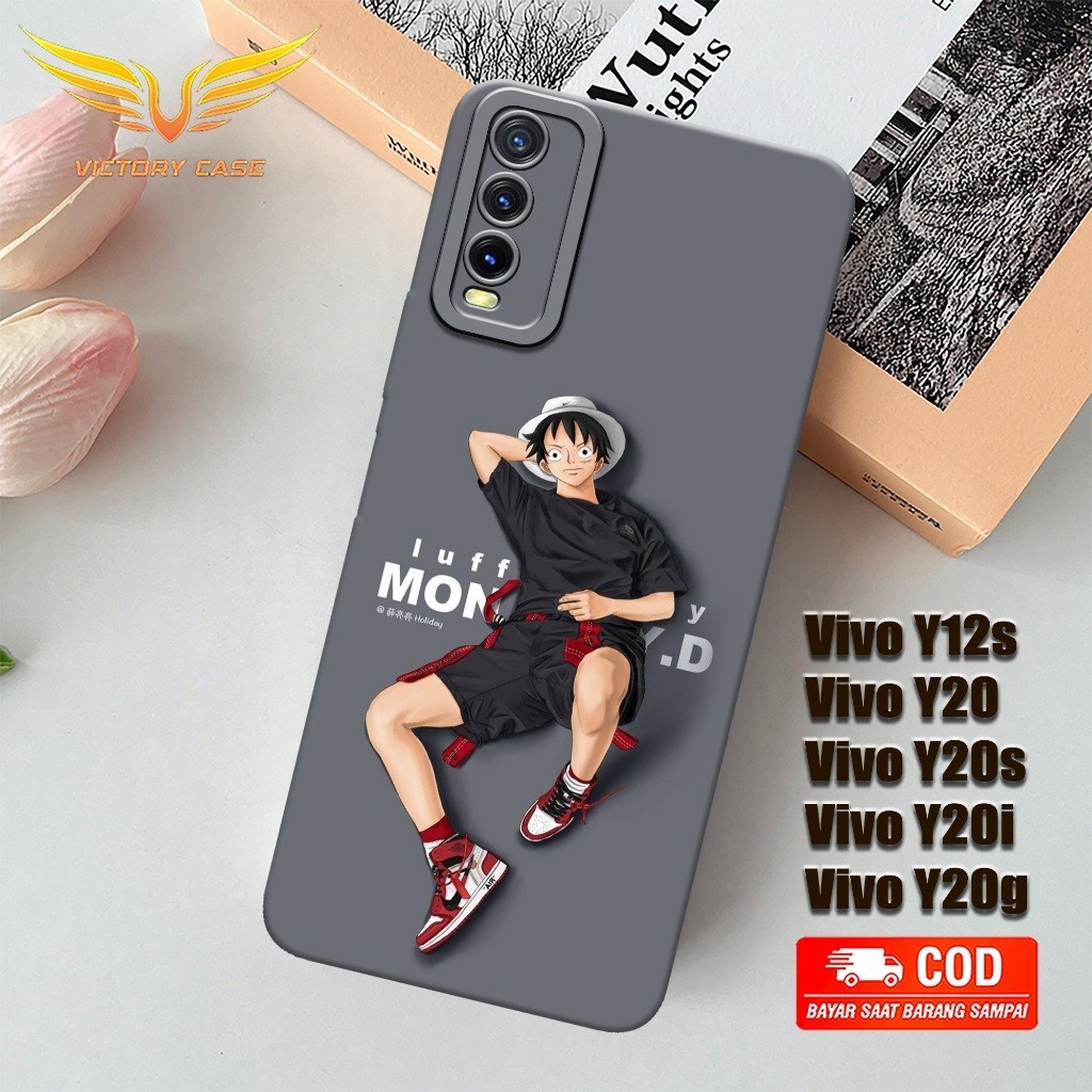 READY New Anime Case - Softcase Vivo Y12s / Y20 / Y20s / Y20i / Y20g Terbaru - Case Hp Vivo Y12s /