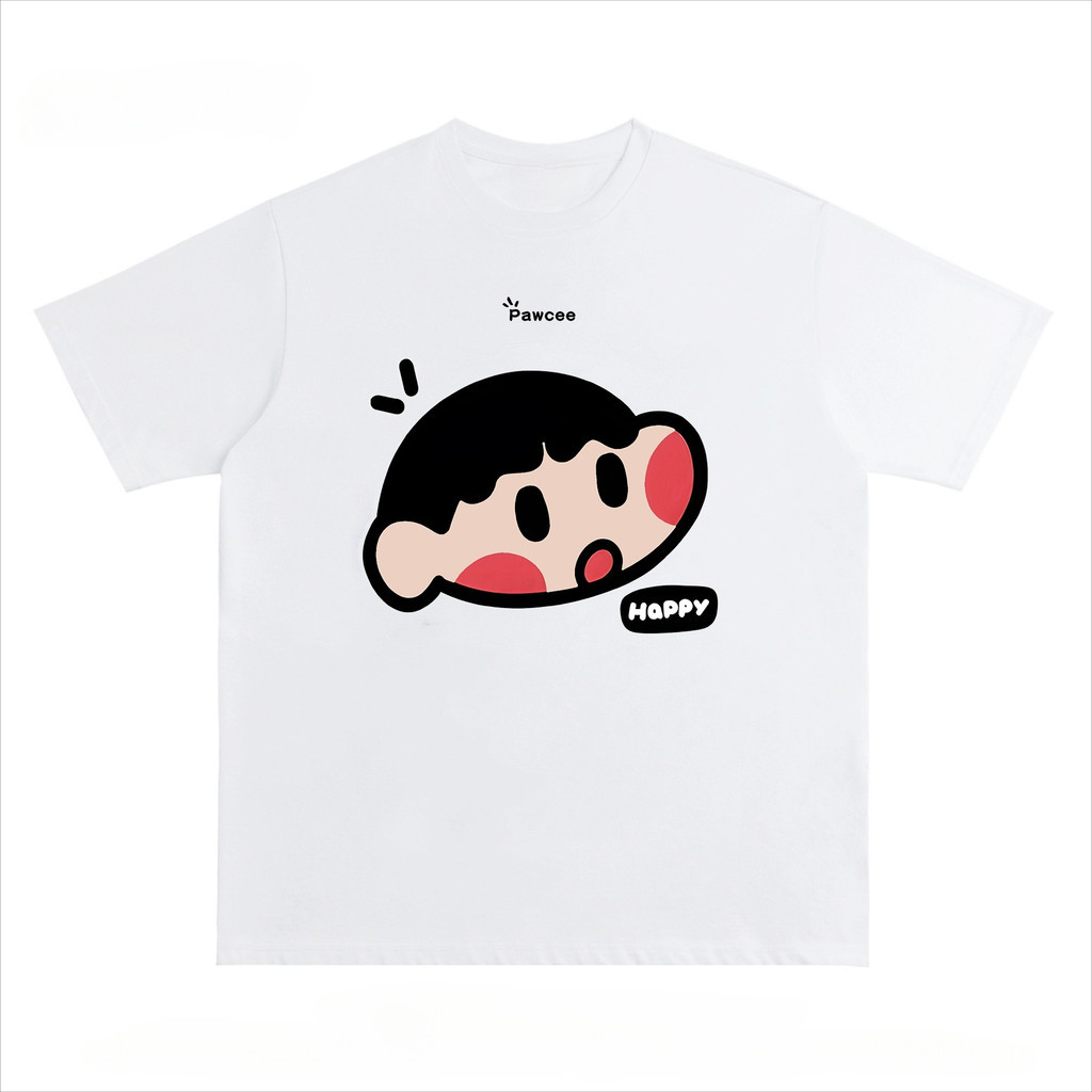 Mirage T-shirt Oversize Crayon Shin-chan Cartoon | Lengan Pendek Baju Kaos Oversize Wanita Baju | Ko