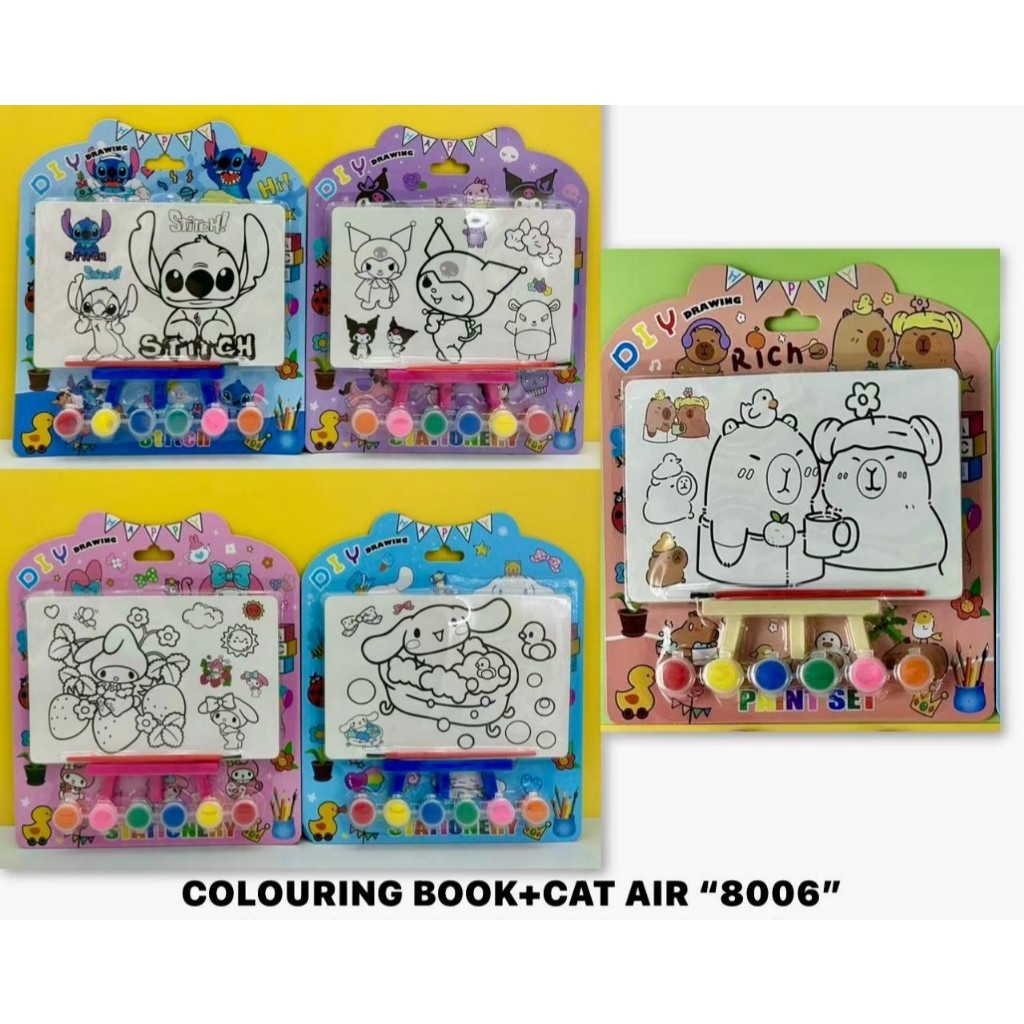 

DRAWING SET MEWARNAI CAT AIR YC-8006