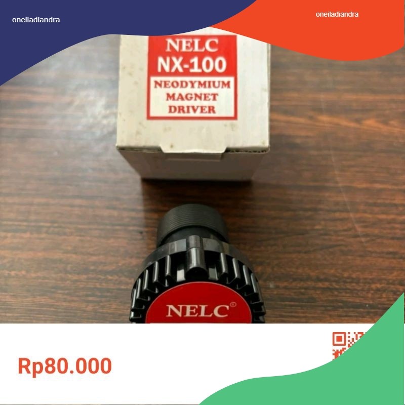 Driver Tweeter Nelc Nx100 Magnet Neodymium