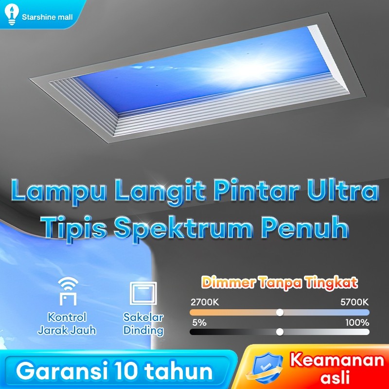 lampu plafon Panel Light Lampu Downlight Led lampu aesthetic ambient light lampu hias plafon hiasan 