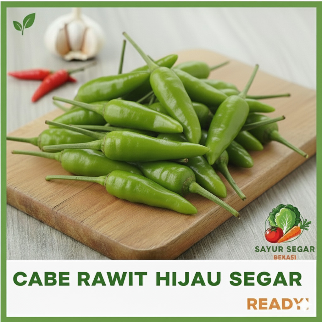 

Cabe Rawit Hijau Segar 250gr