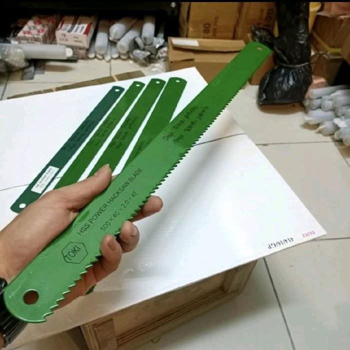 Mata Gergaji besi Mata hacksaw TOKI 12" 14" 16" 18" 20" -Mata gergaji besi HSS - Mata Hack saw origi