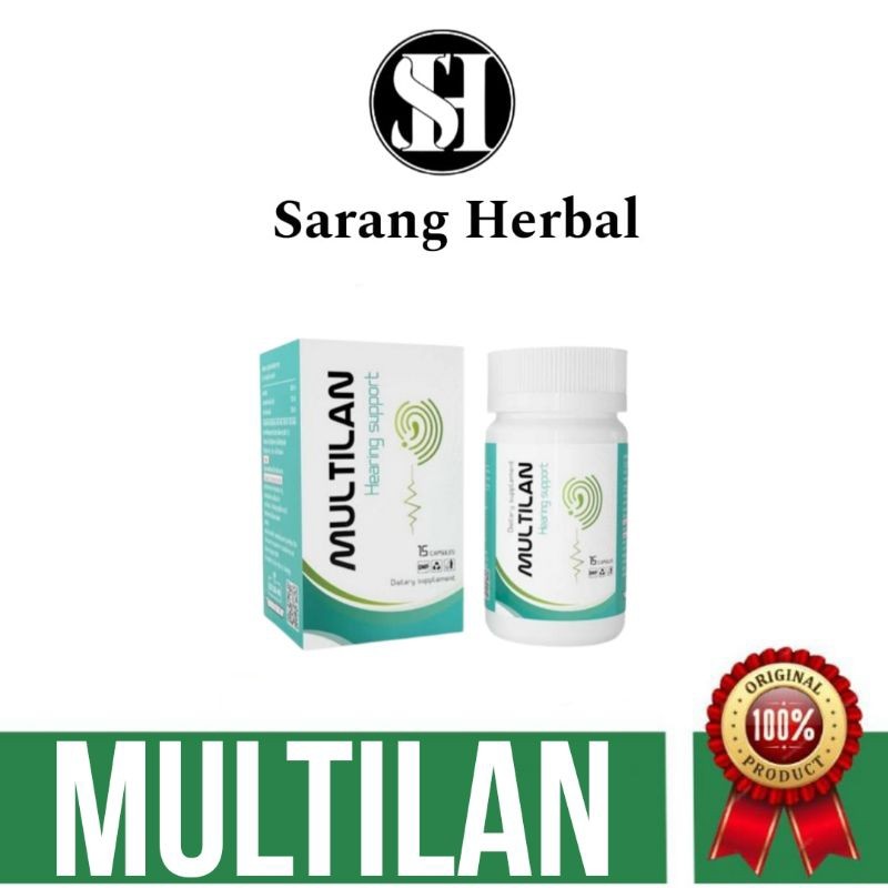 Multilan Asli Original Obat Telinga Memulihkan Pendengaran