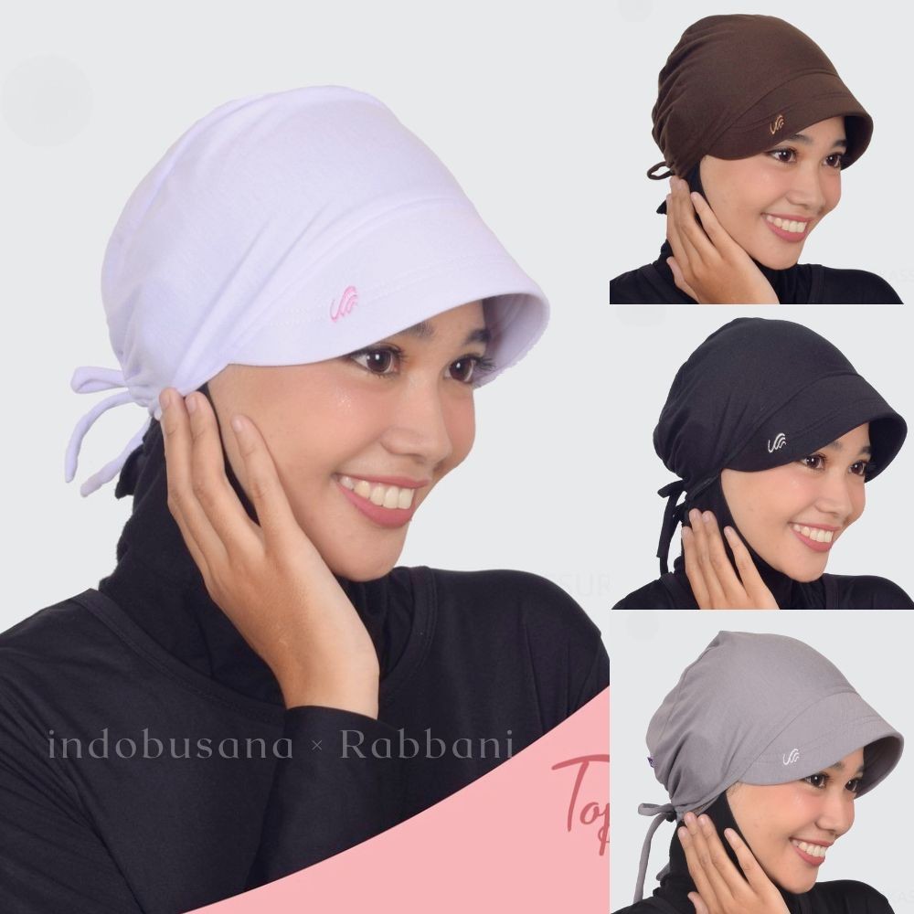 Ciput Topi Tali PE Jilbab PET RABBANI Bahan Kaos Inner Dalaman Kerudung Hijab