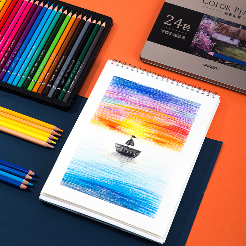 

Deli | Pensil Warna (Color Pencil) | 24 & 36 warna | 656X