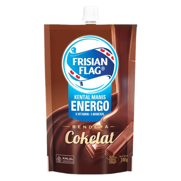 

FRISIAN FLAG SCM BENDERA KENTAL MANIS POUCH COKELAT 240 GR