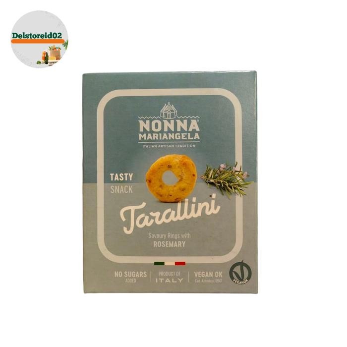 

Monna mariangela tasty snack tarallini savoury rings with rosemary 150gr