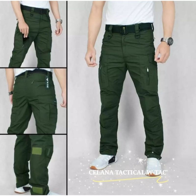 CELANA TACTICAL PANTS W-TAC AUTDOR PANJANG/CELANA CARGO PRIA ORI