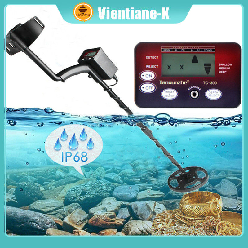 Metal Detektor / Pendeteksi Logam / Alat Pencari Metal / Detektor Emas Jarak Jauh