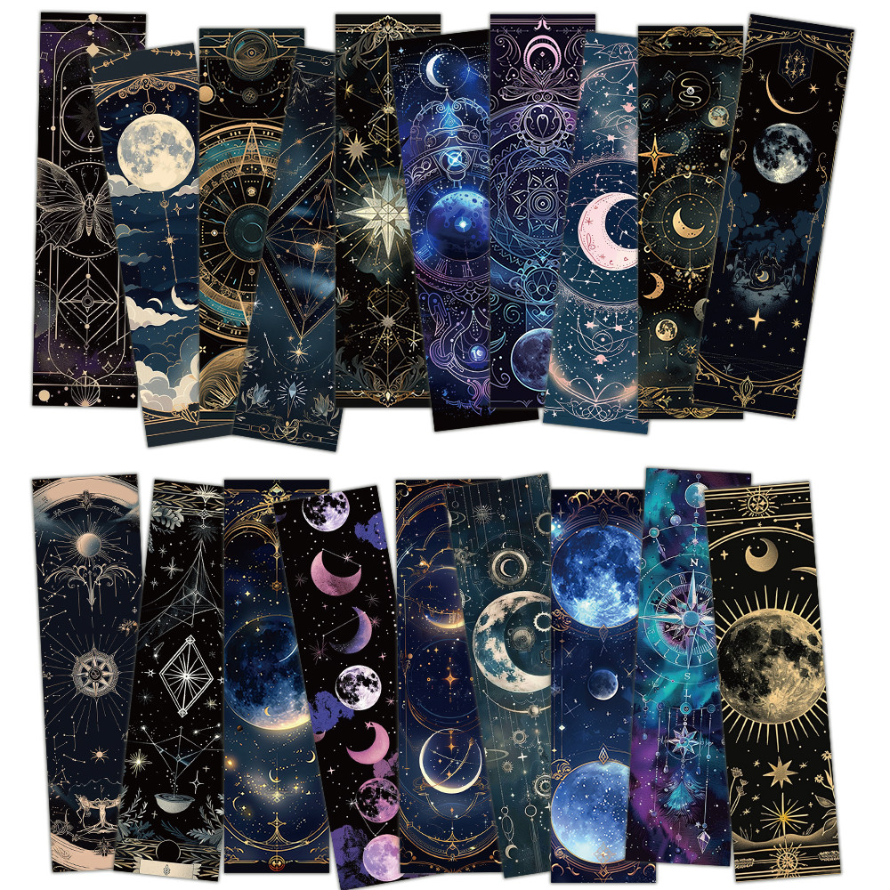 

30/60PCS Tarot Secret Books, Annotated Bookmarks, Creative Handbooks, Material Decorations