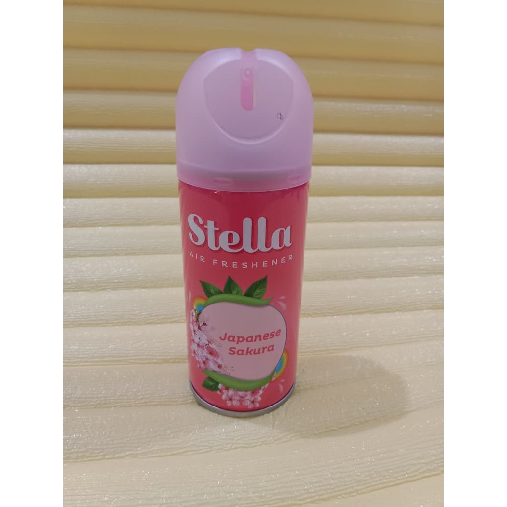 Stela wangi Spray Stella bukan refill matic/stela pengharum ruangan 140ML/VARIAN JAPANESE SAKURA