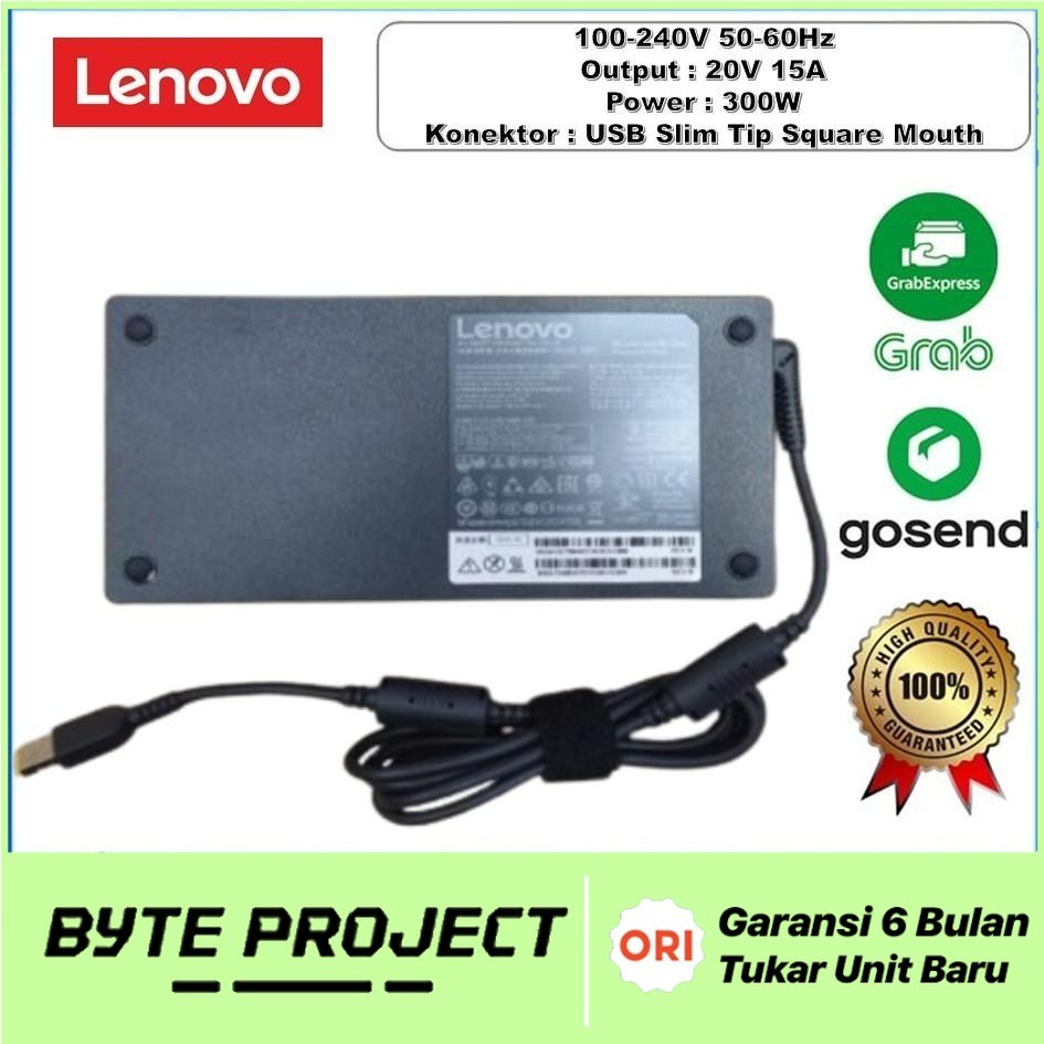 Adaptor Charger Laptop Legion 5i Pro 300W terbaru