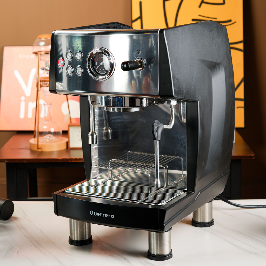 MESIN KOPI ESPRESSO - ESPRESSO MACHINE GUERRERO TBK02 SEMI COMMERCIAL DOUBLE THERMOBLOCK