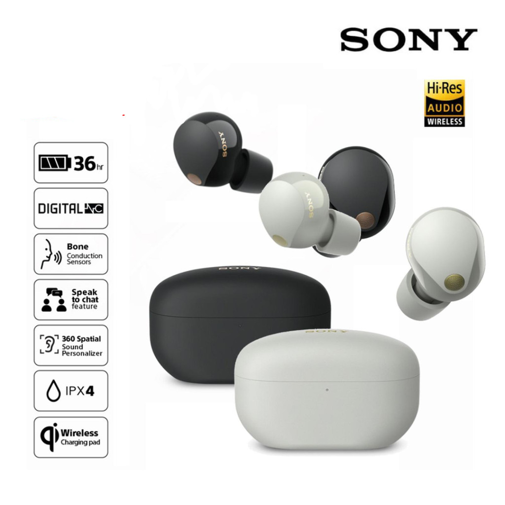 Sony WF-1000XM5 WF 1000XM5 Wireless Noise Canceling Truly Wireless Headset Bluetooth TWS