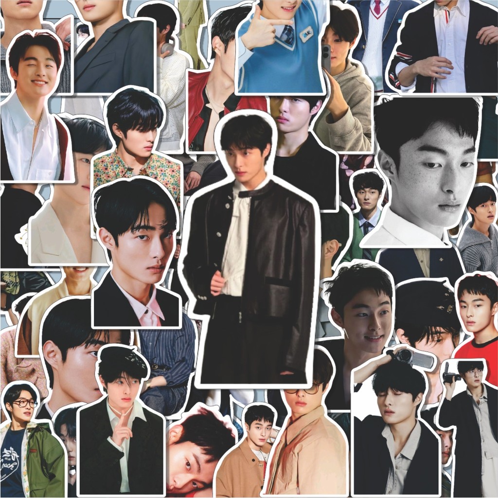 

100PCS Lucu Stiker Yoon Chanyoung Stiker Aesthetic Stiker Anti Air Stikers Berperekat Waterproof sticker decal buat Motor Helm Buku Journal Koper Casing HP Laptop Botol Minum Hadiah anak