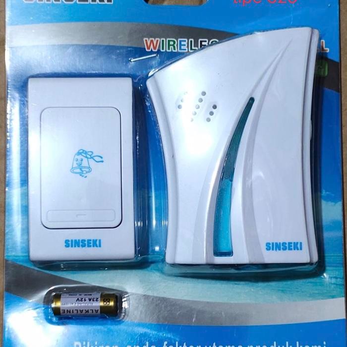 Bel Rumah Tanpa Kabel Sinseki 1 Remote DC