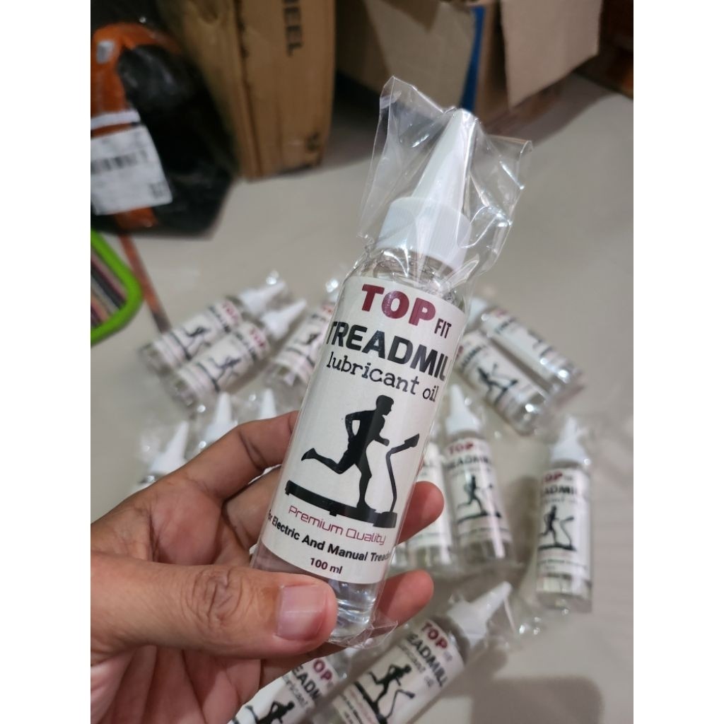 TOP FIT Minyak Pelumas Treadmill Electric dan Manual 100ml / Treadmill Lubricant Oil / Pelumas Alat 