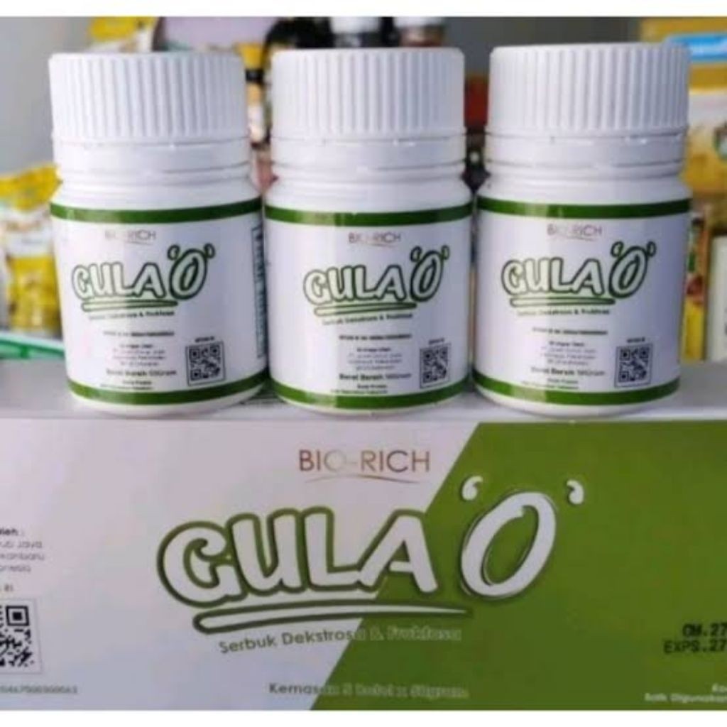 Gula O Bio Rich Isi 50 Gr Original 100% Low Calorie