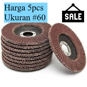 Paket (5) Pcs - Amplas Susun #60 ZX2902