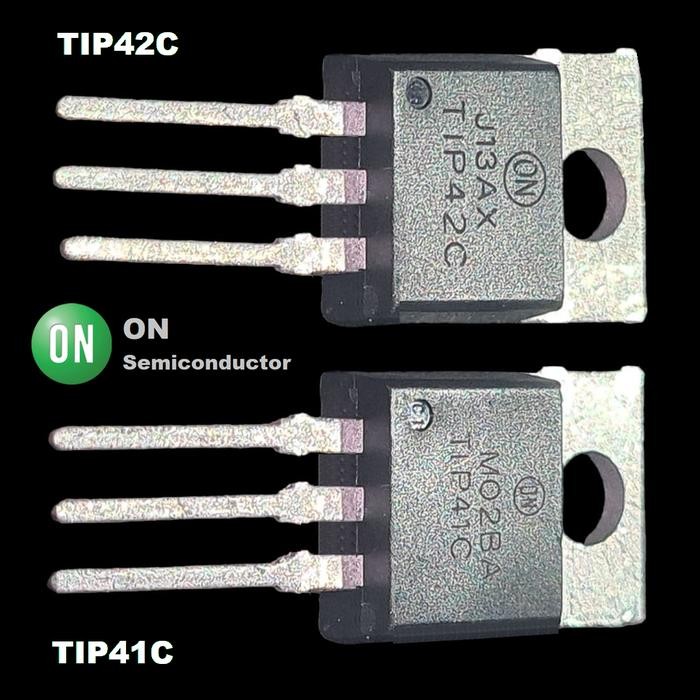 Power Transistor TIP41C TIP42C  TIP42 TIP41 Ori Asli ON Semi - TIP41C