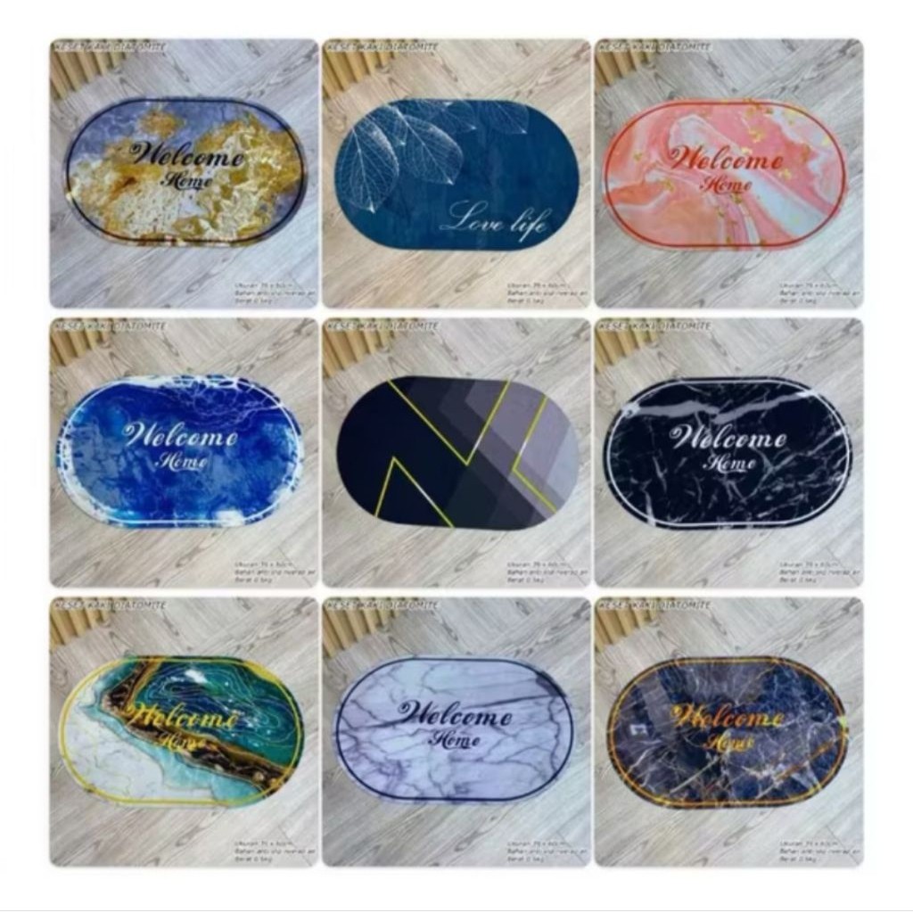 Y- Keset Kamar Mandi TEBAL Keset Diatomite  Original keset kaki kamar mandi Viral LAP KAKI