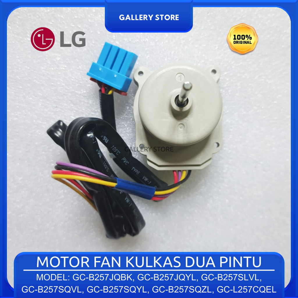 Motor Dinamo Original Fan Kulkas LG EAU65058326 GC-B257JQBK GC-B257JQYL GC-B257SLVL GC-B257SQVL GC-B